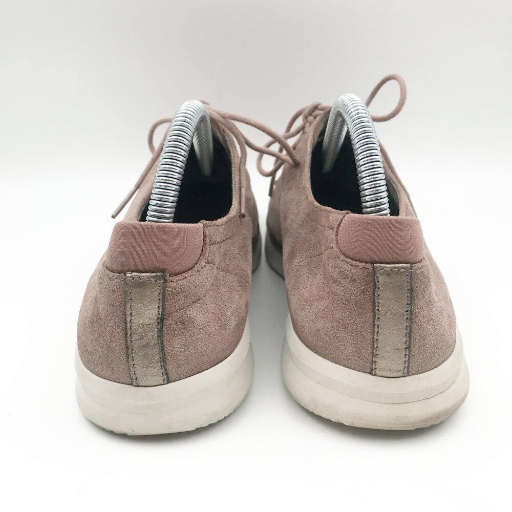 ROCKPORT Shoes Womens 9.5 City Lite Ayva Oxford Leather Pink Suede Sneaker Work - Picture 5 of 10